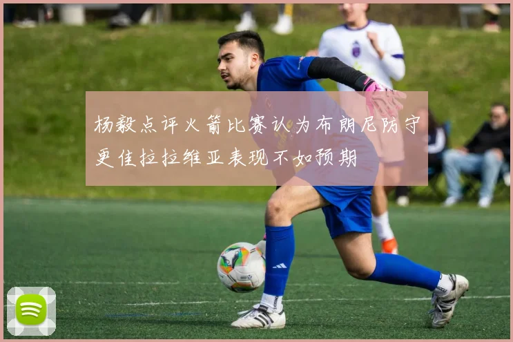 杨毅点评火箭比赛认为布朗尼防守更佳拉拉维亚表现不如预期
